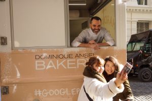 Mobile billboard food trucks for Google X Dominique Ansel