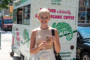 Food truck advertising for Nestle Chameleon Coffee
